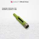 Nankai Diamond Core Drill 16mm / Mata Bor Batu Marmer Granite