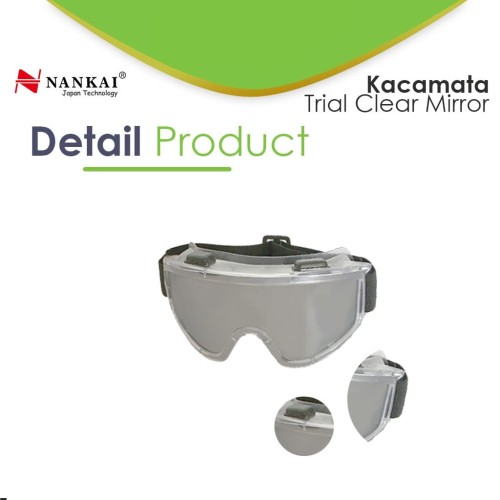 Kacamata Safety Trial Bening Nankai