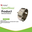 Nankai Mata Bor Pembolong Kaca / Diamond Holesaw 95Mm