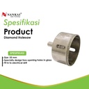 Nankai Mata Bor Pembolong Kaca / Diamond Holesaw 55Mm