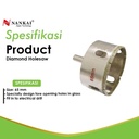 Nankai Mata Bor Pembolong Kaca / Diamond Holesaw 65Mm