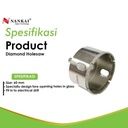 Nankai Mata Bor Pembolong Kaca / Diamond Holesaw 60Mm
