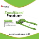 Nankai Tang Pemotong Pipa PVC NK 09 (63mm)