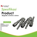 Nankai Kunci Baut Roofing Hex Nut 8mm X 65mm