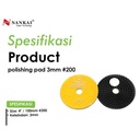 Dongsing Alas Pembersih Lantai Polishing Pad 3 mm # 200