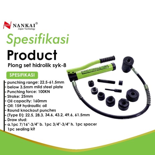 Nankai Pembolong / Plong Set SYK 8