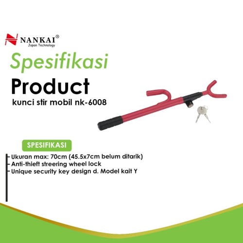 Nankai Kunci Stir / Setir Mobil Model Cagak 03