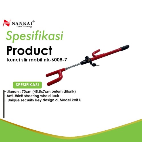 Nankai Kunci Stir / Setir Mobil Model Cagak 02