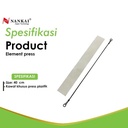 Nankai Elemen Tatakan Pres Plastik 40 Cm (5 Pcs)