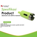 Nankai Diamond Core Drill 30mm / Mata Bor Batu Marmer Granite