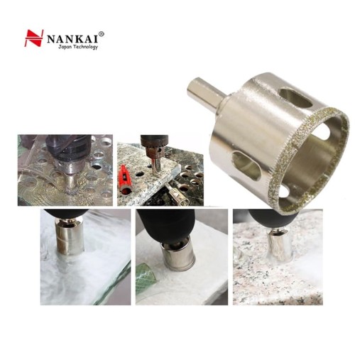 Nankai Mata Bor Pembolong Kaca / Diamond Holesaw 45mm