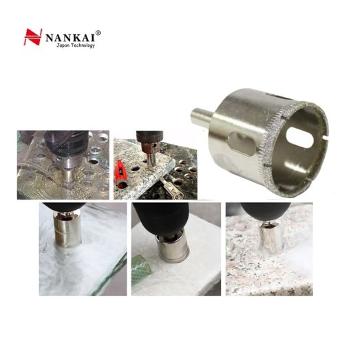 Nankai Mata Bor Pembolong Kaca / Diamond Holesaw 40mm