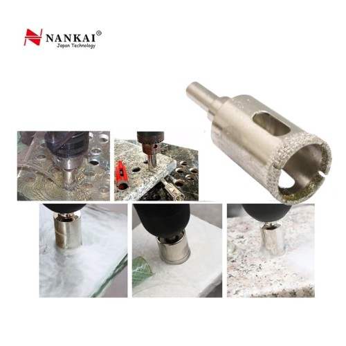 Nankai Mata Bor Pembolong Kaca / Diamond Holesaw 22mm