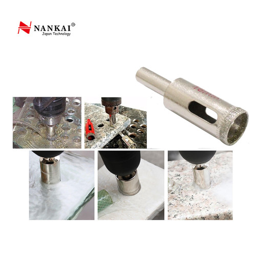 Nankai Mata Bor Pembolong Kaca / Diamond Holesaw 16mm