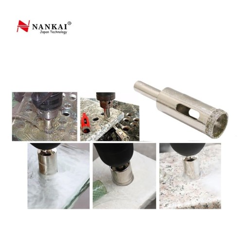 Nankai Mata Bor Pembolong Kaca / Diamond Holesaw 14mm