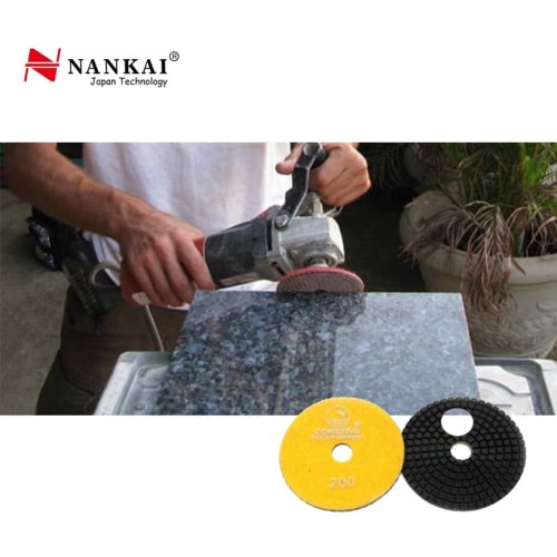 Dongsing Alas Pembersih Lantai Polishing Pad 3 mm # 200