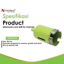Nankai Diamond Core Drill 38mm / Mata Bor Batu Marmer Granite