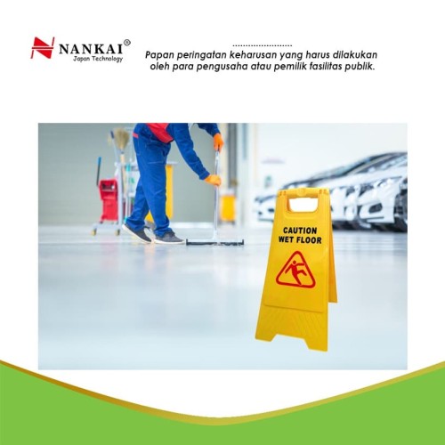 Papan Peringatan Lantai Licin / Wet Floor Sign Nankai