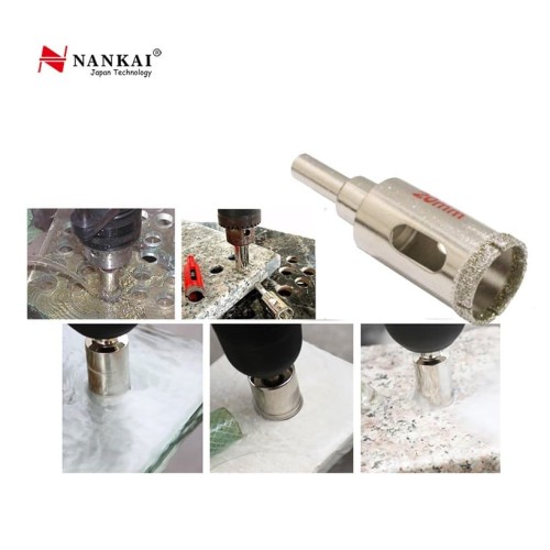 Nankai Mata Bor Pembolong Kaca / Diamond Holesaw 20mm