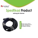 Nankai Selang Mesin Cuci Steam / Jet Cleaner 20m