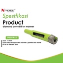 Nankai Diamond Core Drill 14mm / Mata Bor Batu Marmer Granite
