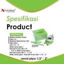 Nankai Alat Senai Pipa (Drat Luar) 1/2"-2"