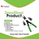 Tang Snapring 3 Kepala Nankai
