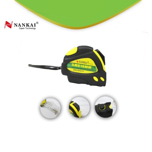 Nankai Meteran Manual Karet 5m x 19mm