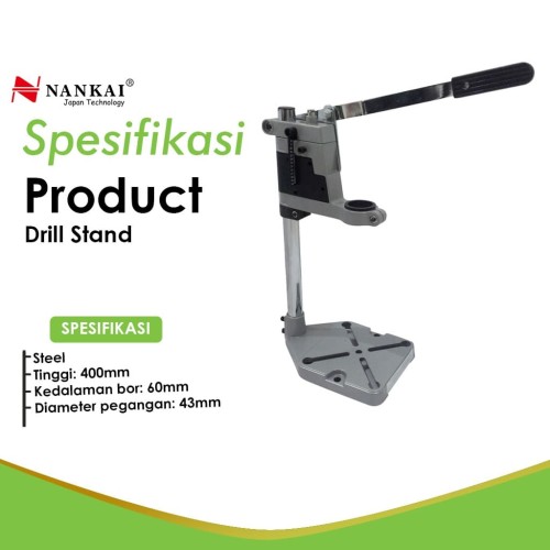 Nankai Pegangan Dudukan Bor Tangan / Drill Stand