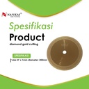 Nankai Mata Pisau Potong Batu / Diamond Gold Cutting Disc 8"