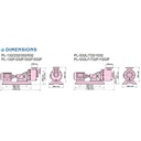 SHOWFOU SELF-PRIMING CHEMICAL PUMP PL-332, 3 HP, 3 Phase 2.2  kWatt 2"