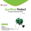 Nankai Gulungan Selang Air Dengan Roda