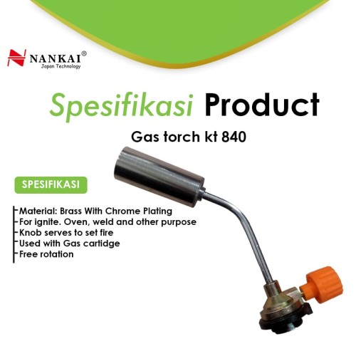 Nankai Gas Torch / Pemantik Gas KT-840