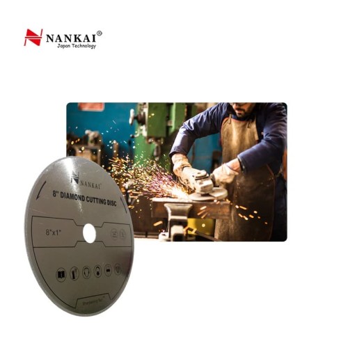 Nankai Mata Pisau Potong Batu / Diamond Chrome Cutting Disc 8"