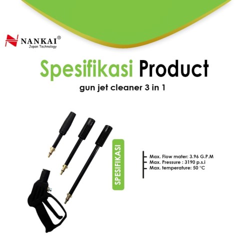 Nankai Gagang Semprotan Steam / Gun Jet Cleaner