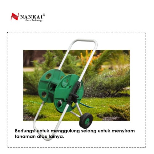 Nankai Gulungan Selang Air Dengan Roda