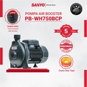 SANYO Mesin Pompa Pendorong Air Non-Auto - Booster Pump - PB-WH750BCP