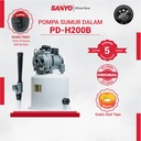SANYO Mesin Pompa Air Sumur Dalam Jetpump Otomatis - PD-H200B