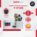 SANYO Mesin Pompa Air Sanyo Otomatis - Shallow Well Pump - P-H130B