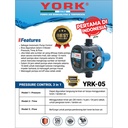 Otomatis Pompa Air Automatic Pressure Control York YRK - 05