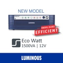 LUMINOUS Inverter Eco watt Rapid Charge Xl 1500va/12v