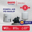 SANYO Mesin Pompa Air Jetpump Otomatis Made in Japan - PD-H605JP
