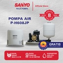 SANYO Mesin Pompa Air Sumur Dangkal Otomatis Made in Japan - P-H608JP
