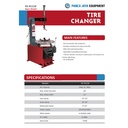 Tire Changer Genius EE-4112D - Mesin Pembuka Ban