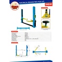 Two Post Lift Base Frame 4 Ton Eagle Lift SAE-40