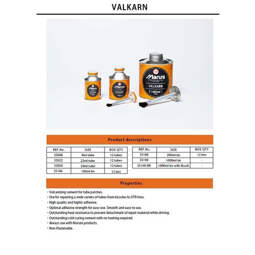 Maruni Valkarn G 1000cc - Lem Ban Dalam