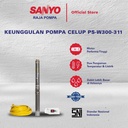 SANYO Mesin Pompa Air Sumur Dalam Submersible Non Auto - PS-W300-311