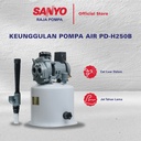 SANYO Mesin Pompa Air Sumur Dalam Jetpump Otomatis - PD-H250B