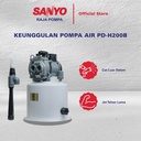 SANYO Mesin Pompa Air Sumur Dalam Jetpump Otomatis - PD-H200B