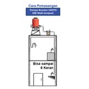SANYO Mesin Pompa Pendorong Air Otomatis - Booster Pump - PB-H235C